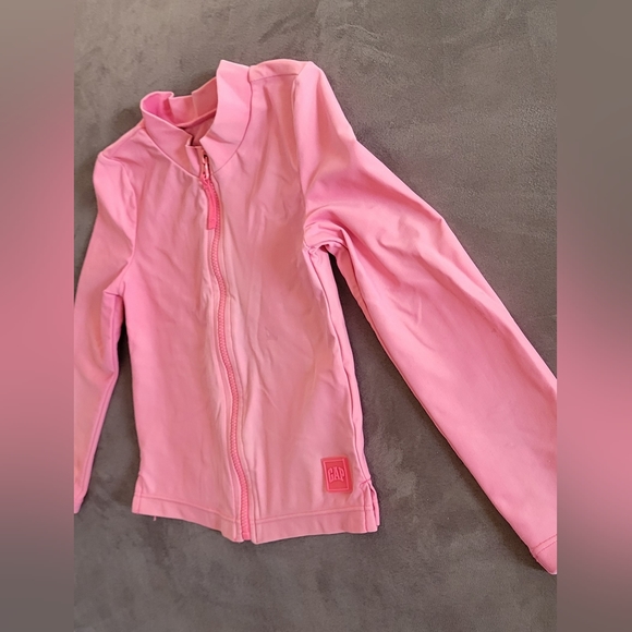 Gap Kids Size 4-5 Pink Zippered Jacket - Picture 2 of 10